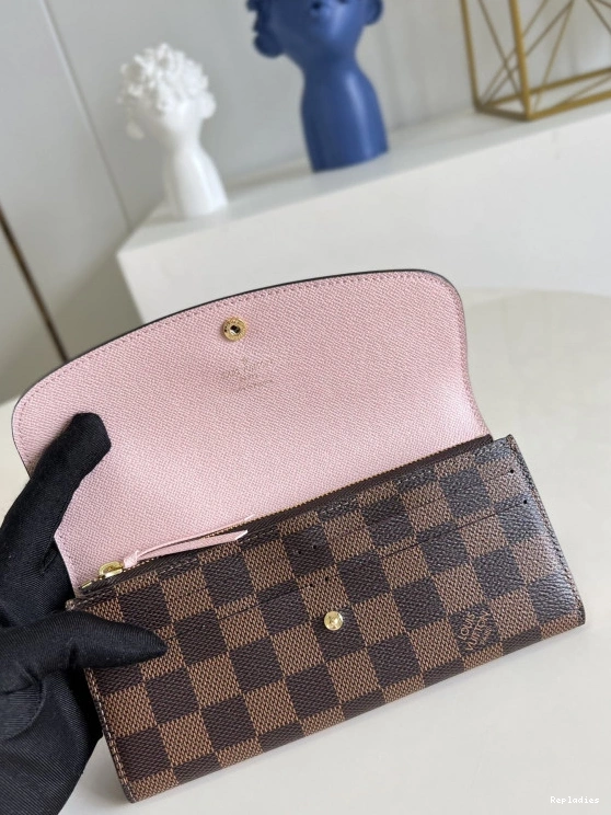 Cheap VUITTON LOUIS EMILIE wallet 0709